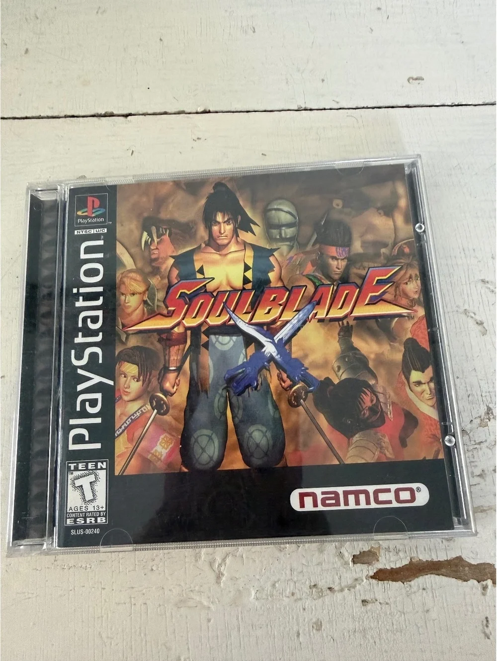 Soul Blade PlayStation 1 PS1 Game Namco Complete Case and Manual